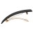 France Luxe Extra Long Rectangle Barrette - Black