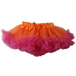 Storybook Wishes Orange/Fuchsia Pettiskirt