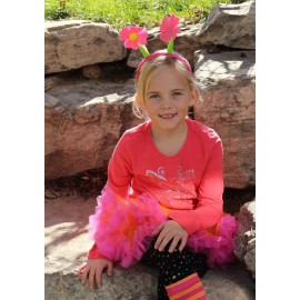 Storybook Wishes Orange/Fuchsia Pettiskirt