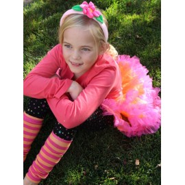 Storybook Wishes Orange/Fuchsia Pettiskirt