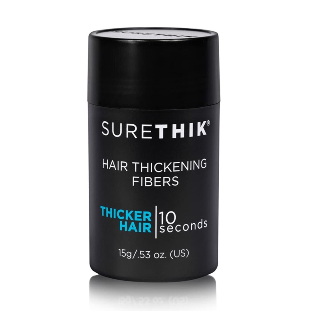 SURETHIK Hair Building Fibers for Thinning Hair, Instantly Fuller Looking Hair for Men & Women, Sandy Blonde, 100% Organic Keratin, , 15g SURETHIK Hair Building Fibers for Thinning Hair, Instantly Fuller Looking Hair for Men & Women, Sandy Blonde, 100% Organic Keratin, , 15g