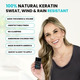 SURETHIK Building Hair Fibers to conceal thinning hair, Instantly Fuller Looking Hair for Men & Women, Auburn, 15g SURETHIK Building Hair Fibers to conceal thinning hair, Instantly Fuller Looking Hair for Men & Women, Auburn, 15g