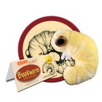 GIANTmicrobes Bookworm Plush - Learn About Science, Microbes, Books and Worms with This Adorable Gift for Friends, Family, Readers, Librarians, Scientists, Bibliophiles, Insect Fans and Nature Lovers