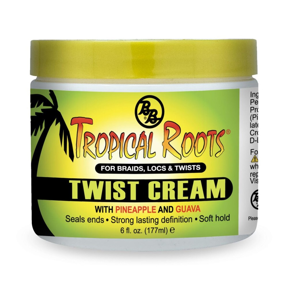 Bronner Brothers Tropical Roots Twist, CREAM 6.0 Fl Oz Bronner Brothers Tropical Roots Twist, CREAM 6.0 Fl Oz