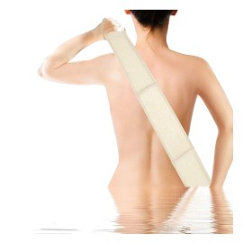 Daylee Naturals Exfoliating Loofah Back Scrubber for Shower for Men and Women