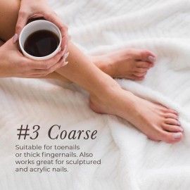 Diamancel Luxury Diamond Toenail File - 3 Coarse Grit - For Toe Nails or Thick Fingernails Diamancel Luxury Diamond Toenail File - 3 Coarse Grit - For Toe Nails or Thick Fingernails