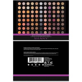 SHANY Natural Fusion Eyeshadow Makeup Palette - 88 Color Highly Pigmented Blendable Natural Color Matte Eye shadow Palette - Nude SHANY Natural Fusion Eyeshadow Makeup Palette - 88 Color Highly Pigmented Blendable Natural Color Matte Eye shadow Palette - Nude