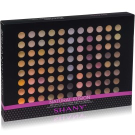 SHANY Natural Fusion Eyeshadow Makeup Palette - 88 Color Highly Pigmented Blendable Natural Color Matte Eye shadow Palette - Nude SHANY Natural Fusion Eyeshadow Makeup Palette - 88 Color Highly Pigmented Blendable Natural Color Matte Eye shadow Palette - Nude