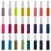 SHANY Nail Art Set Nail Polish - Glitter, Metallic, Pearls, Neon and Matte Nail Polish Nail Art Drawing Decoration Set With Built-in Thin Nail Art Brush - 24 Famous Colors Nail Polish Bulk