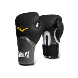 Everlast 16 Oz Pro Style Elite Cardio Kickboxing & Boxing Training Gloves, Black
