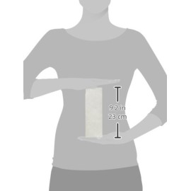 Satin Smooth Non-Woven Cloth Waxing Strips, Large, 100 ct x 1 pack