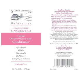 Stonybrook Conditioner Unscented -- 16 fl oz