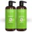 DermOrganic Argan Oil Daily Hydrating Shampoo plus Conditioner - Sulfate-Free & Color Safe, 33.8 oz