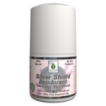 Silver Shield Deodorant - Sensitive Skin Formula - Floral Scent | All Natural Colloidal Silver Deodorant (Roll-on, 2 oz.)