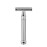 Edwin Jagger Double Edge Safety Razor With Long Handle (Blue) (Barley)