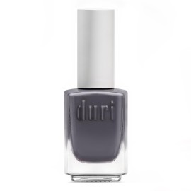 duri Nail Polish, 569 Gin Greyhound, Gray, Full Coverage, Glossy Finish, Fast Drying, Easy to Apply, 0.5 Fl Oz