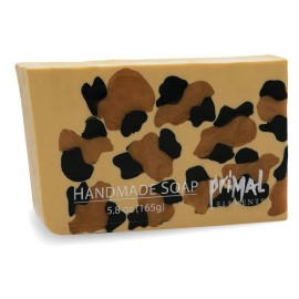 Primal Elements Bar Soap in Shrinkwrap, Leopard, 6 Ounce