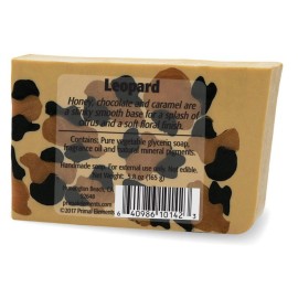 Primal Elements Bar Soap in Shrinkwrap, Leopard, 6 Ounce