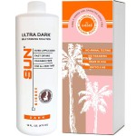 Sun Laboratories By Giesee Ultra Dark Spray Tan Solution 16 oz - Professional Spray Tan, Sun Tanning Lotion, Fake Tan, Airbrush Tanning Machine, Non-Toxic Self Tanner, Spray Tan Kit