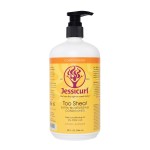 Jessicurl, Too Shea! Extra Moisturizing Conditioner for Curly Hair, Citrus Lavender, 32 Fl oz. Leave in Conditioner for Dry Hair, Anti Frizz Hair Products