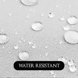 BD Barber Lightweight Crinkle Nylon Hair Cutting/Styling Cape, Water Resistant, Machine Washable, Permanent Crinkle Nylon, Repels Hair, Snap Closure at Neck, Generous 54 x 60 inch Size, White