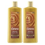 Caress Evenly Gorgeous Exfoliating Body Wash 18 fl oz (Pack of 2)