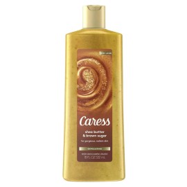 Caress Evenly Gorgeous Exfoliating Body Wash 18 fl oz (Pack of 2)