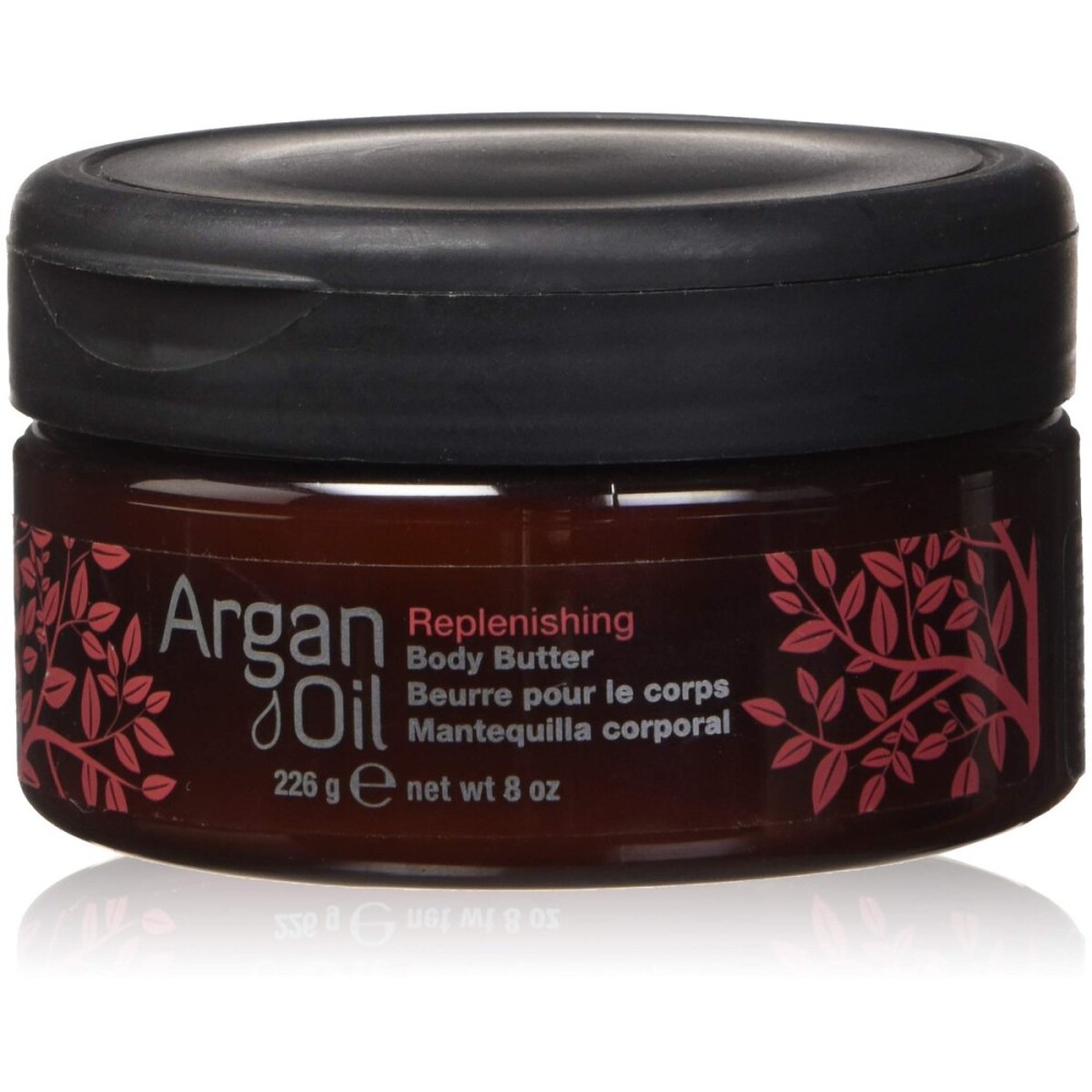 Argan Oil Body Butter Jar, 8 Ounce