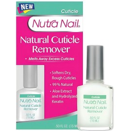 Nutra Nail Naturals Cuticle Remover - Instant Nail Bed Softener & Removal Oil Treatment for Nails & Nail Health (0.45 Fl Oz)