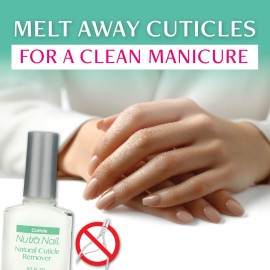 Nutra Nail Naturals Cuticle Remover - Instant Nail Bed Softener & Removal Oil Treatment for Nails & Nail Health (0.45 Fl Oz)
