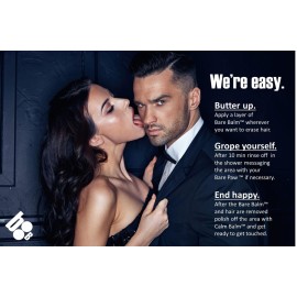 The Bare Pair Double Pro Pac King Kombo - Body Hair Management System (w/Exfoliating Glove)