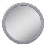 Zadro 3.75 Dia. Compact Mirror 12X Travel magnifying Mirror 18 Strong Suction Cup Wall Mounted Makeup Mirror for Shower