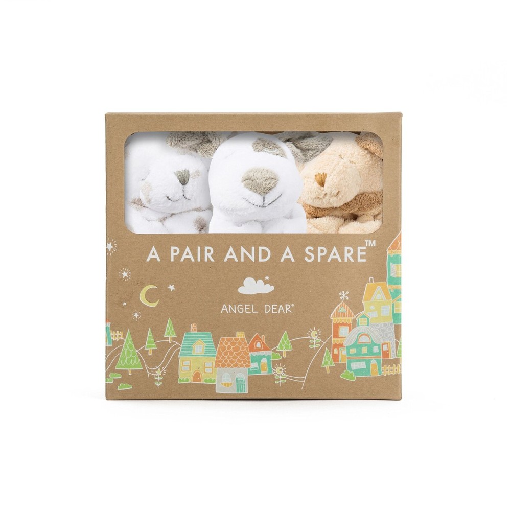 Angel Dear Pair and a Spare Blankies, Puppies