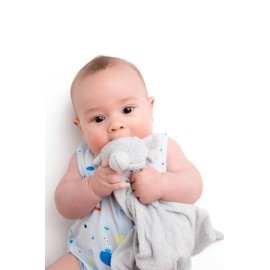 Angel Dear - Grey Elephant, Blankie