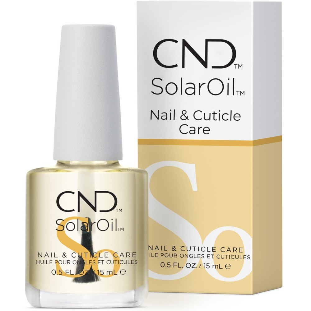CND SolarOil Cuticle Oil, Natural Blend Of Jojoba, Vitamin E, Rice Bran and Sweet Almond Oils, Moisturizes and Conditions Skin, Pack Of 1, 0.5 oz. CND SolarOil Cuticle Oil, Natural Blend Of Jojoba, Vitamin E, Rice Bran and Sweet Almond Oils, Moisturizes and Conditions Skin, Pack Of 1, 0.5 oz.