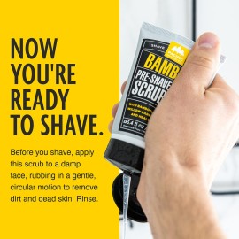 Pacific Shaving Company Bamboo Pre-Shave Scrub - Exfoliating Face Scrub & Cleanser - Daily Face Wash for Men with Aloe Vera & Willow Bark Extract - Soothes, Moisturizes & Controls Blemishes (3 Oz) Pacific Shaving Company Bamboo Pre-Shave Scrub - Exfoliating Face Scrub & Cleanser - Daily Face Wash for Men with Aloe Vera & Willow Bark Extract - Soothes, Moisturizes & Controls Blemishes (3 Oz)