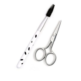 Denco Beautiful Brows Spoolie and Scissors Set