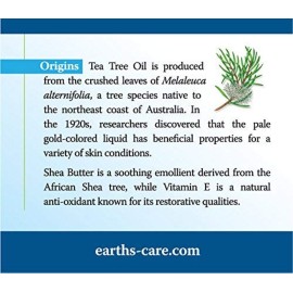 Earth\'s Care Tea Tree Oil Balm - Tea Tree Moisturizer for Problem Skin - Repair Cream with Shea Butter and Vitamin E 2.5 oz. (71 g) Earth\'s Care Tea Tree Oil Balm - Tea Tree Moisturizer for Problem Skin - Repair Cream with Shea Butter and Vitamin E 2.5 oz. (71 g)