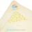 Spasilk Hooded Terry Bath Baby Towel with 2 Washcloths, Baby Bath Essentials, Ark Yellow, Set of 4