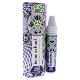 Human+Kind Age-Defying Facial Cream - Smoothing, Tightening, Brightening Cream with Herbal Skin Smoothing Formula and Shea Butter - Reduce Fine Lines and Wrinkles - Vegan and Cruelty Free - 1.69 oz