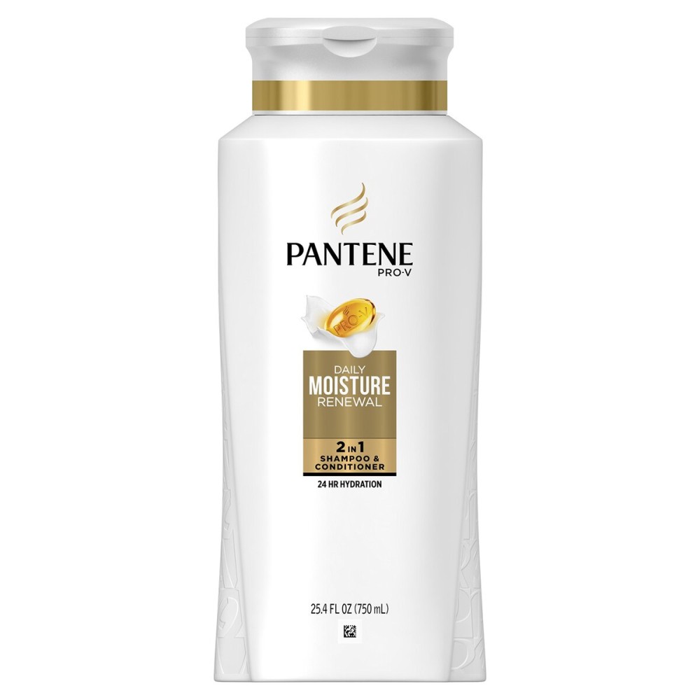 Pantene Pro-V Daily Moisture Renewal 2 in 1 Shampoo & Conditioner, 25.4 fl oz Pantene Pro-V Daily Moisture Renewal 2 in 1 Shampoo & Conditioner, 25.4 fl oz