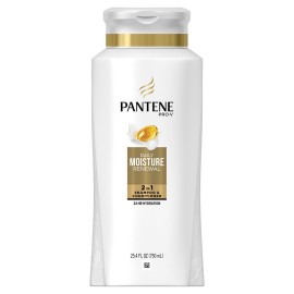 Pantene Pro-V Daily Moisture Renewal 2 in 1 Shampoo & Conditioner, 25.4 fl oz