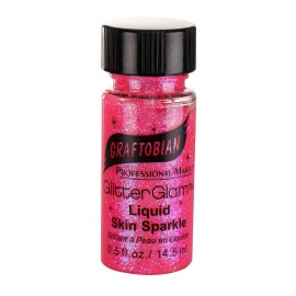 Graftobian Liquid Glitter - Pink Passion (0.5 oz)