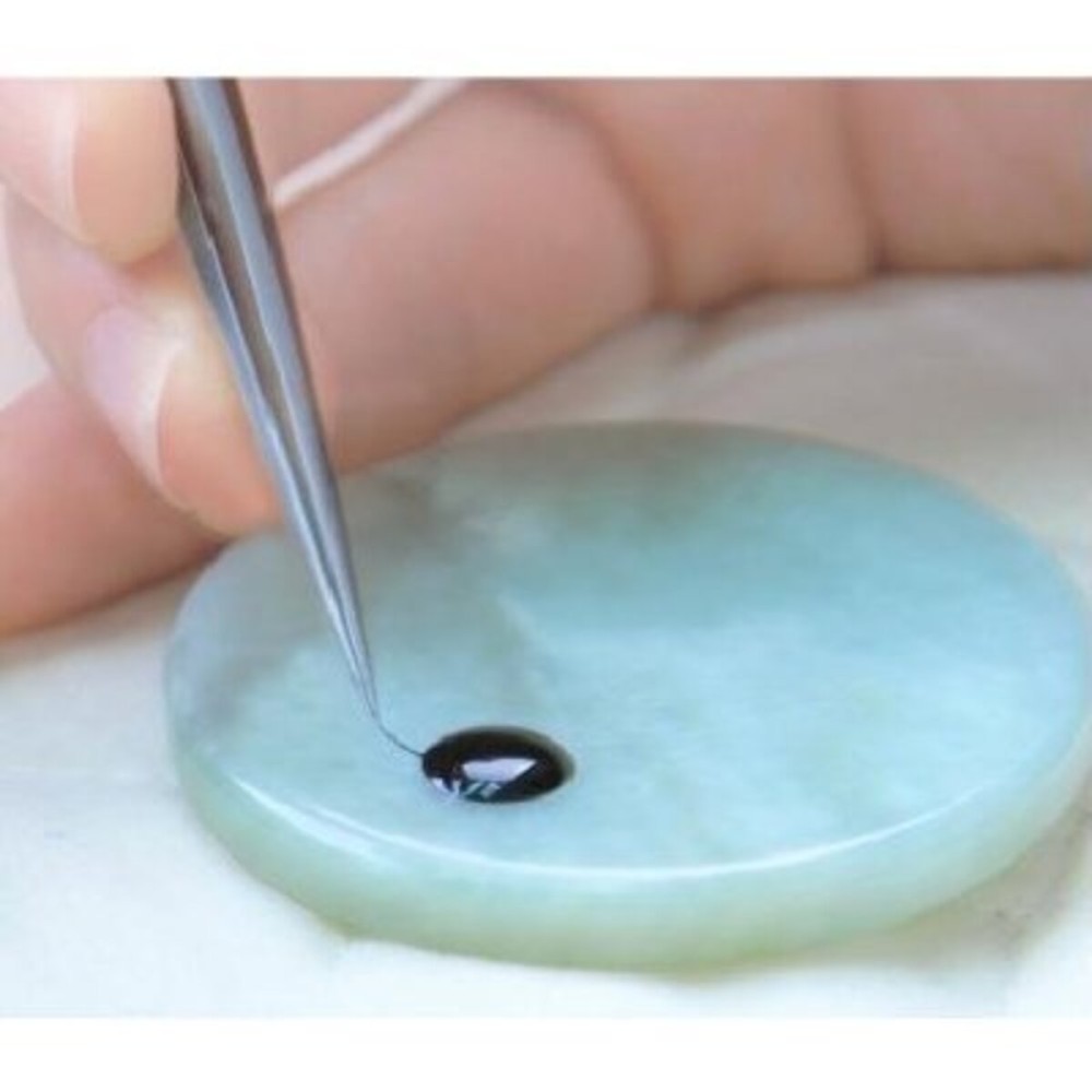 Alluring Jade Stone Glue/Adhesive Base (Stand/Pallet) for Eyelash Extensions 2 Alluring Jade Stone Glue/Adhesive Base (Stand/Pallet) for Eyelash Extensions 2