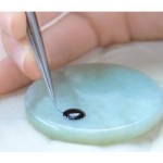 Alluring Jade Stone Glue/Adhesive Base (Stand/Pallet) for Eyelash Extensions 2