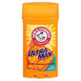 Arm & Hammer Deodorant 2.6 Ounce Solid Ultra Max Cool Blast (76ml) (2 Pack) Arm & Hammer Deodorant 2.6 Ounce Solid Ultra Max Cool Blast (76ml) (2 Pack)