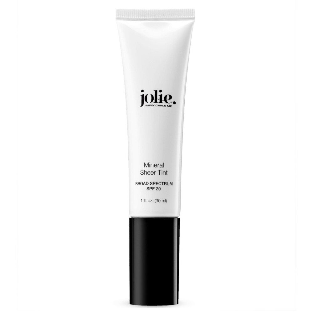 Jolie Mineral Sheer Tint SPF 20 Oil Free - Face Tinted Moisturizer - Hydration - Coverage - Sunscreen- Mineral Formula - Vegan (Medium) Jolie Mineral Sheer Tint SPF 20 Oil Free - Face Tinted Moisturizer - Hydration - Coverage - Sunscreen- Mineral Formula - Vegan (Medium)