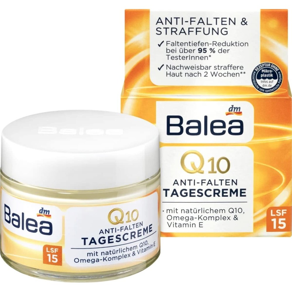 Balea Q10 Anti-Wrinkle Day Cream 50 ml Balea Q10 Anti-Wrinkle Day Cream 50 ml