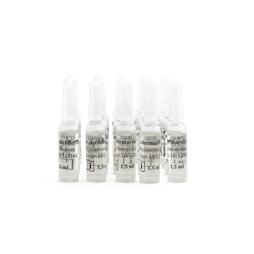 Dermaroller Hyaluronic Moisture Acid Ampoules Serum, 30 Pc of 1.5 ml Tubes