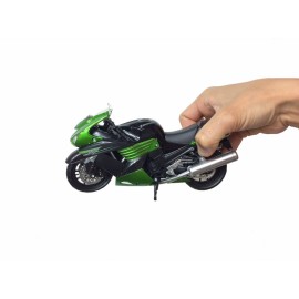 New Ray 2011 Kawasaki ZX-14 Ninja Green Motorcycle Model 1/12